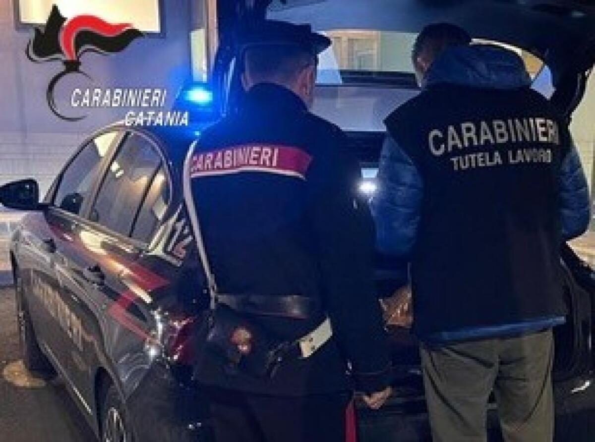CONTROLLI DEI CARABINIERI AD OGNINA: DENUNCIATA TITOLARE DI UN BAR PER LAVORO NERO E IRREGOLARITÀ SANITARIE - 