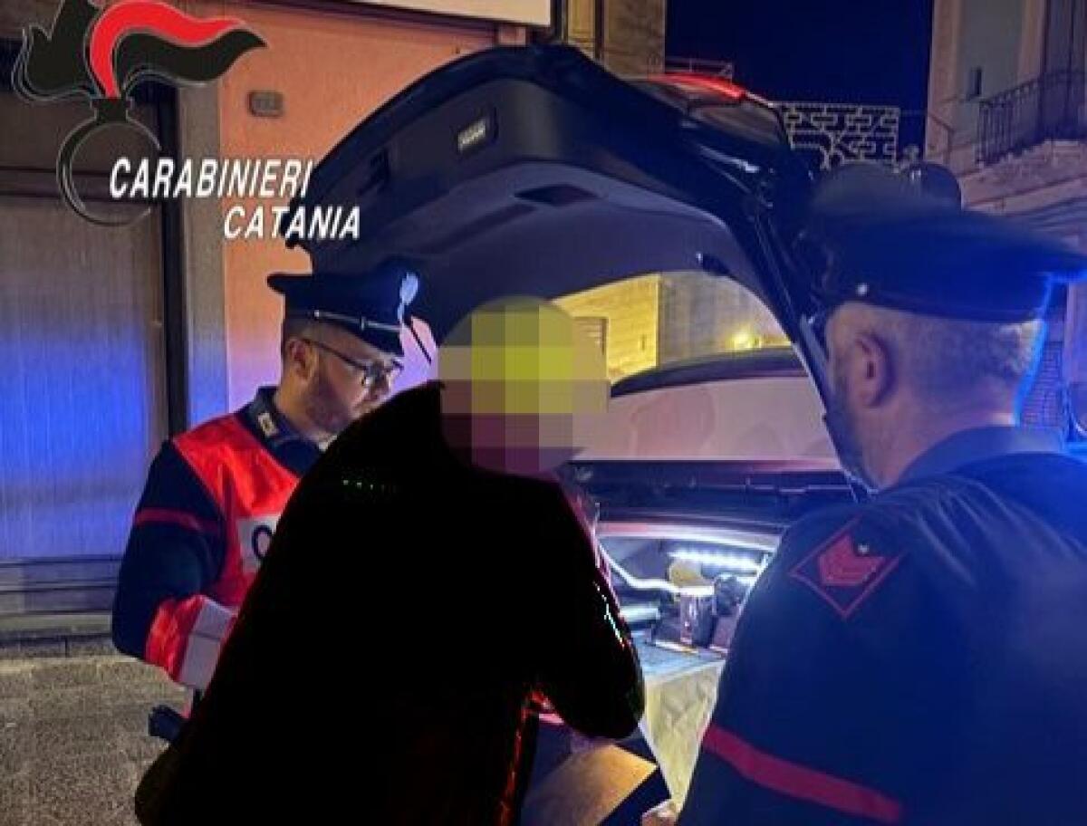 PATERNO'. GUIDA SOTTO L'EFFETTO DI ALCOL: DENUNCIATO 56ENNE, AUTO SEQUESTRATA E PATENTE RITIRATA - 