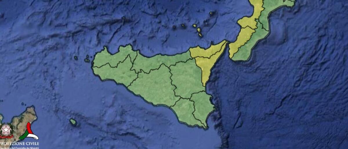 RIENTRA L’EMERGENZA MALTEMPO: GIOVEDÌ ALLERTA GIALLA SOLO NEL MESSINESE, VERDE SUL RESTO DELL’ISOLA - 