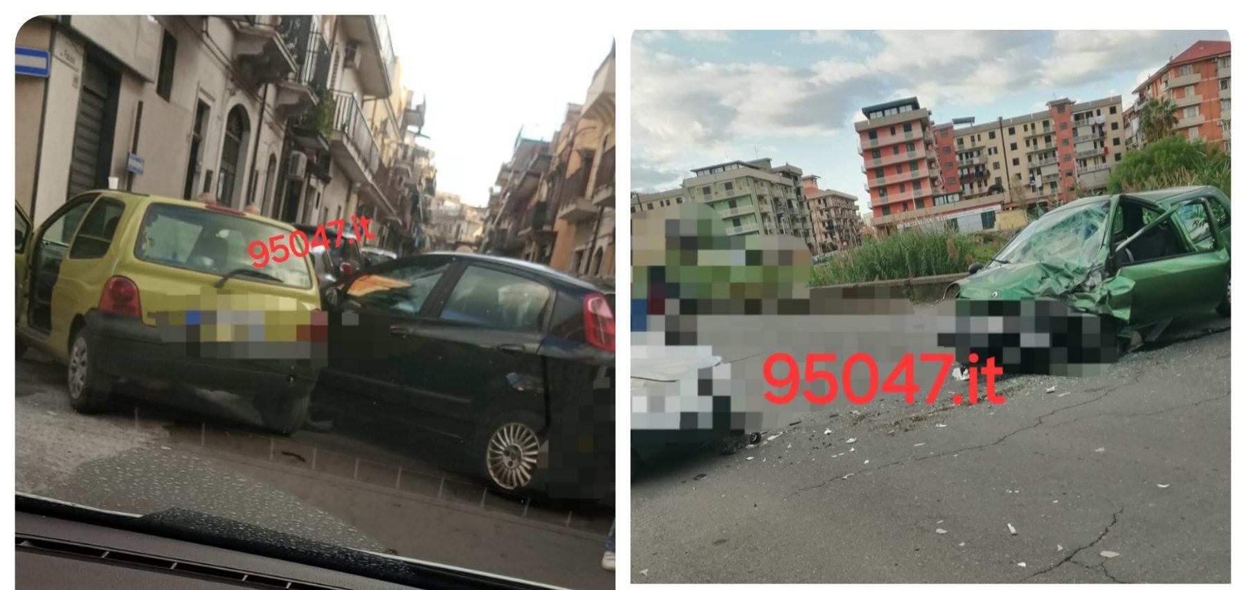 PATERNÒ E SANTA MARIA DI LICODIA: TRE INCIDENTI STRADALI IN UN GIORNO, BILANCIO DI CINQUE FERITI