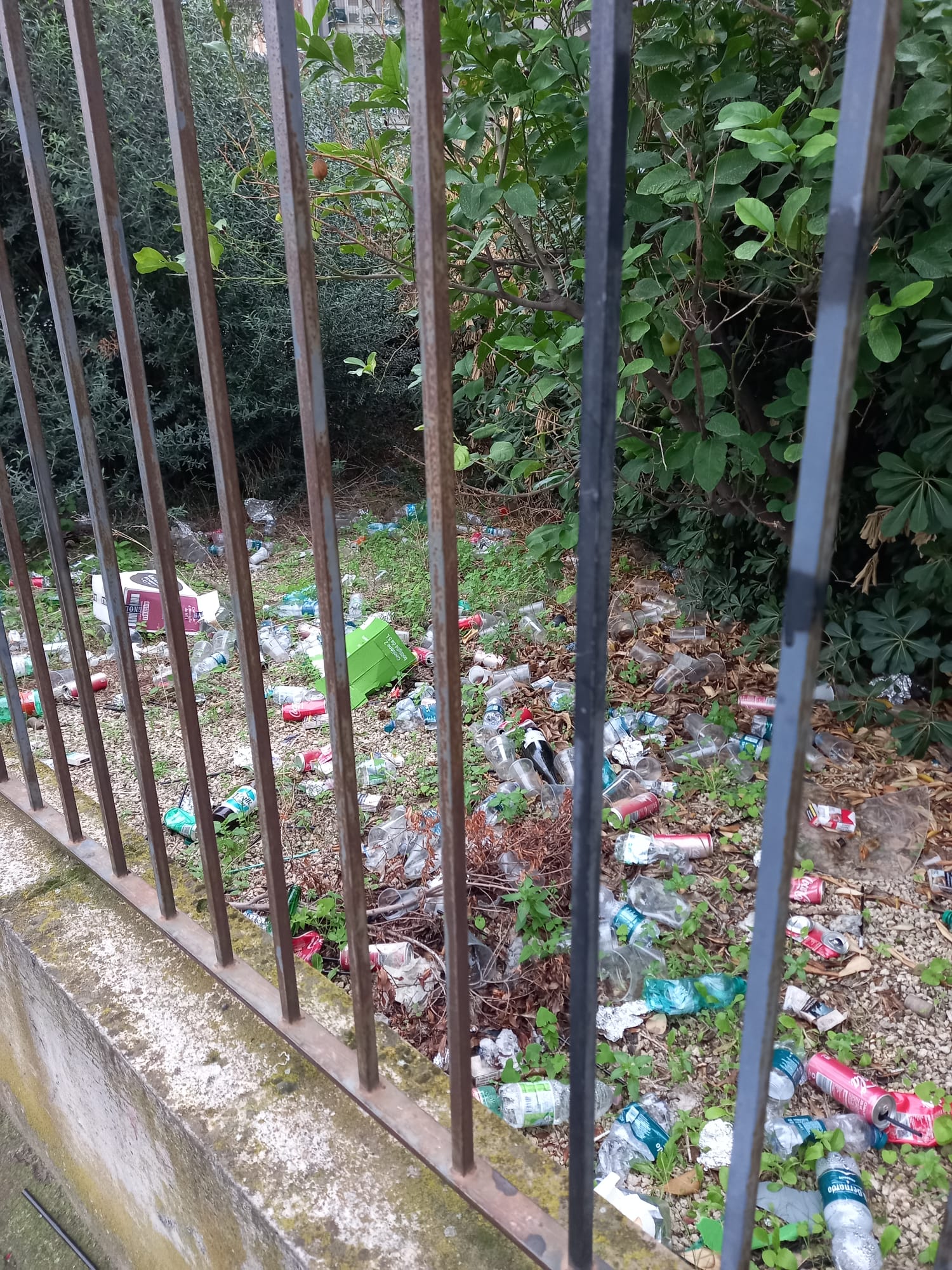 PARCO EUROPA, A PATERNÒ L’ENNESIMA NOTTE DI SCHIAMAZZI E VANDALISMI: CITTADINI ESASPERATI CHIEDONO AIUTO