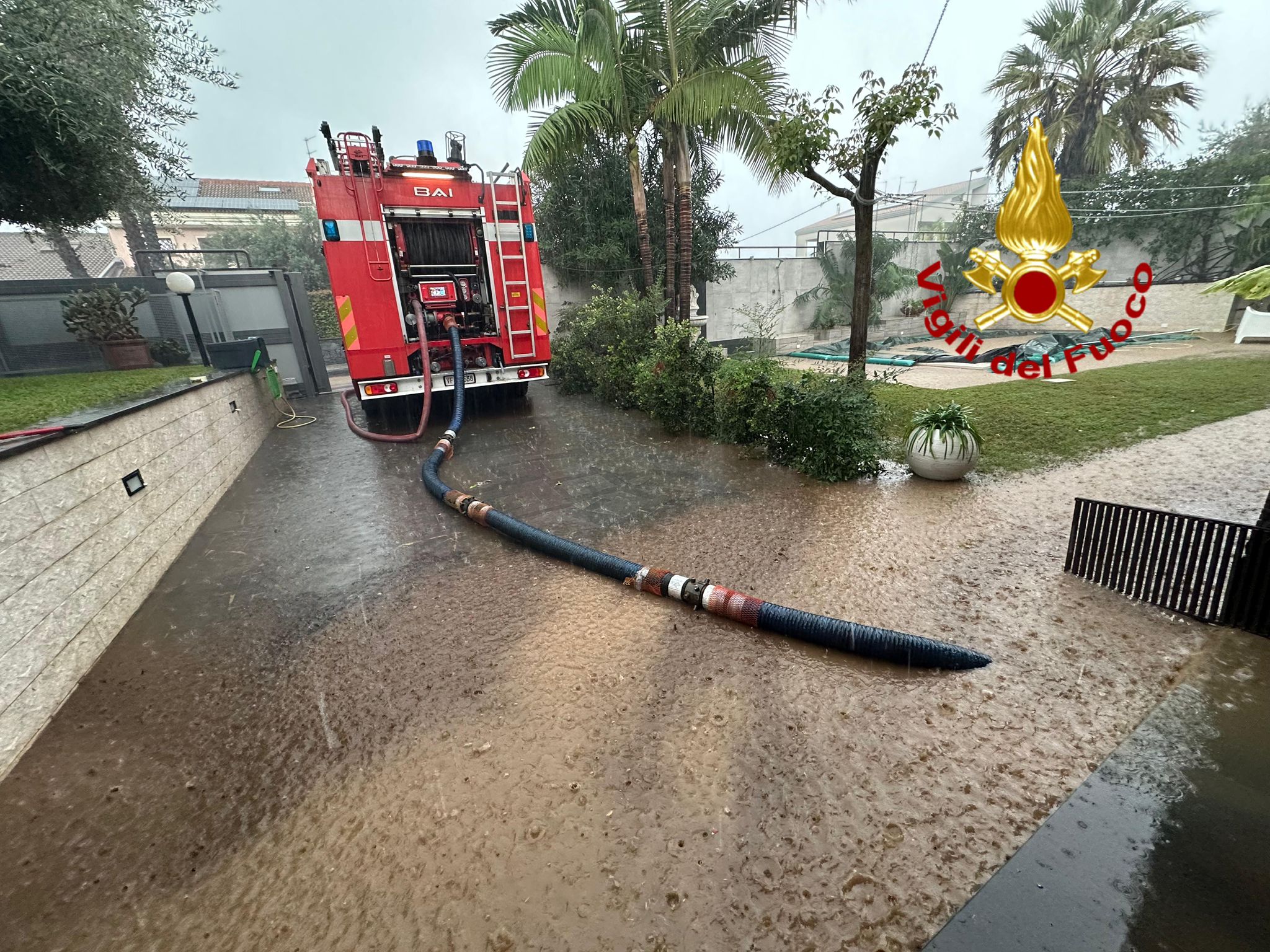 VIGILI DEL FUOCO: SITUAZIONE CRITICA A TORRE ARCHIRAFI, GIARRE E ACIREALE