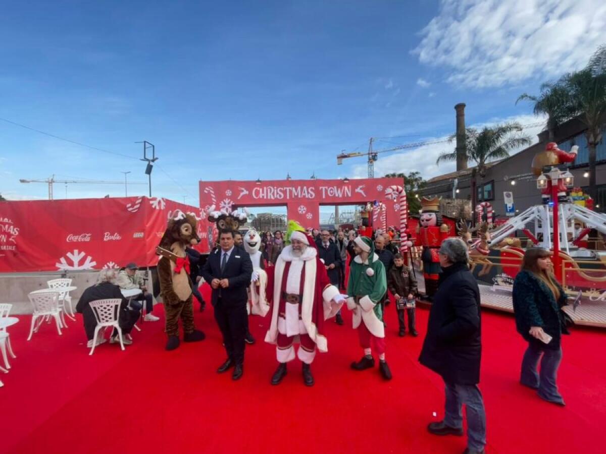 A CATANIA INAUGURATO IL PARCO NATALIZIO PIÙ GRANDE DEL SUD ITALIA - 