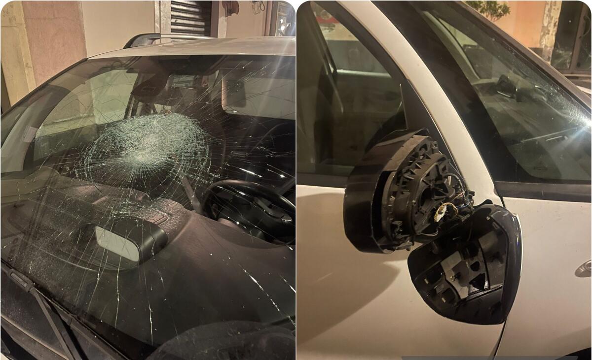 PATERNO'. PARCHEGGIANO L’AUTO  E LA TROVANO VANDALIZZATA: LA DENUNCIA DI UNA CITTADINA - 