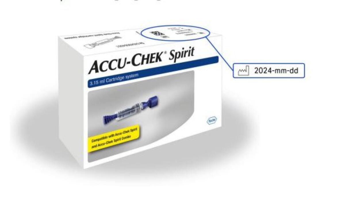 ROCHE LANCIA UN AVVISO DI SICUREZZA URGENTE E RITIRA LE CARTUCCE ACCU-CHEK SPIRIT DA 3,15 ML - 
