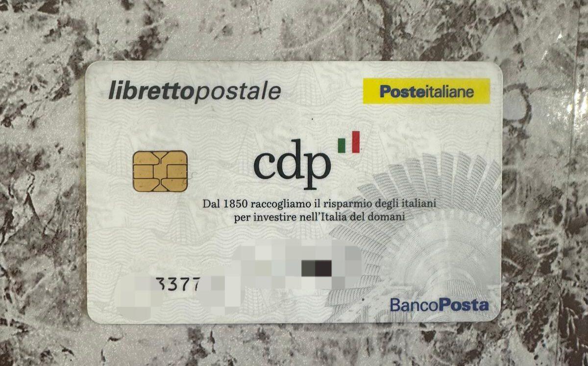 RITROVATA CARTA "LIBRETTO POSTALE" A PATERNO: È DISPONIBILE PER IL RITIRO - 