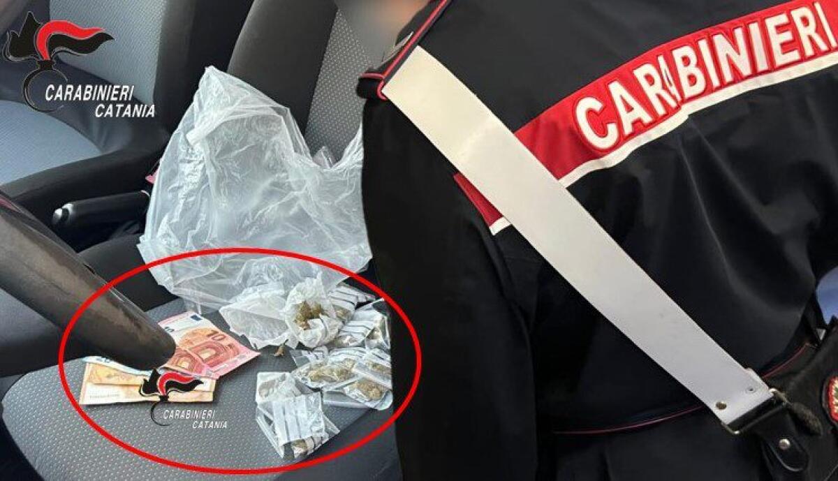 CATANIA. AVEVA CON SÉ IL PROPRIO “STUPEFACENTE CAMPIONARIO”: ARRESTATO DAI CARABINIERI IN FLAGRANTE - 