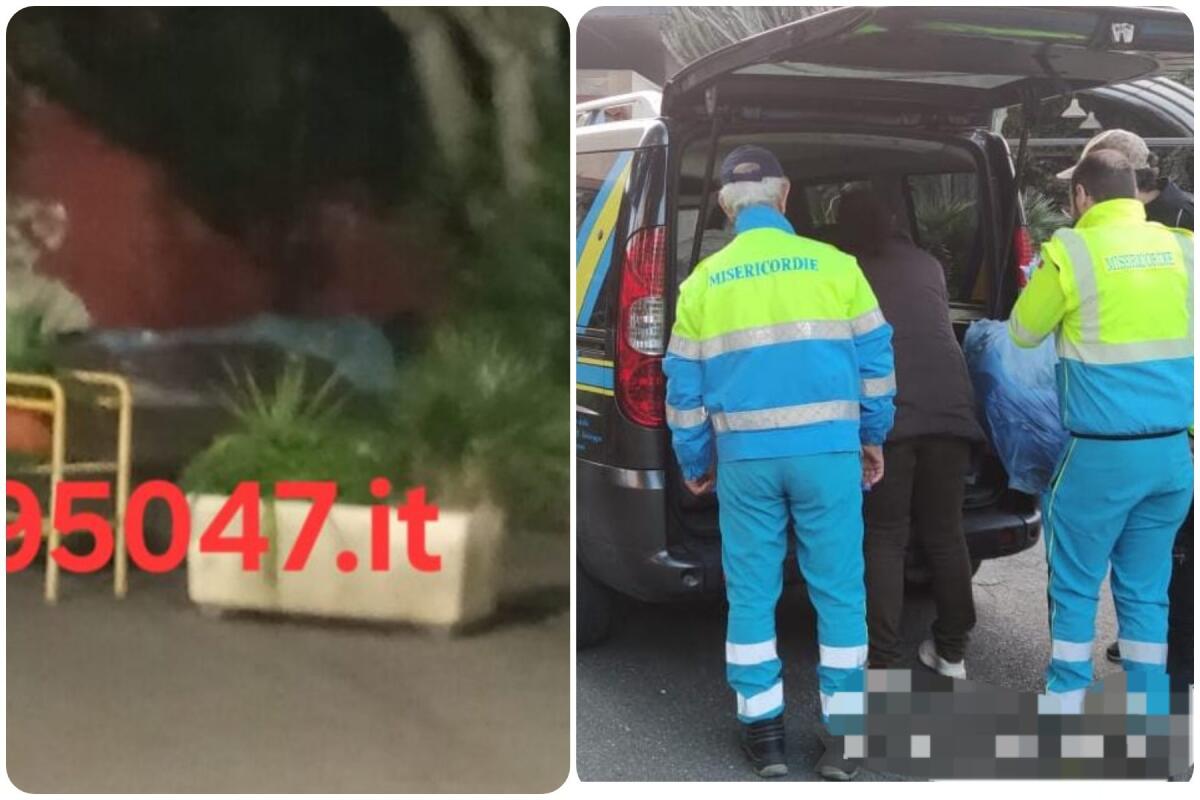 PATERNÒ: LA MISERICORDIA INTERVIENE E SALVA LA COPPIA CHE DORMIVA FUORI ALLA VILLA DOPO LA NOSTRA SEGNALAZIONE - 