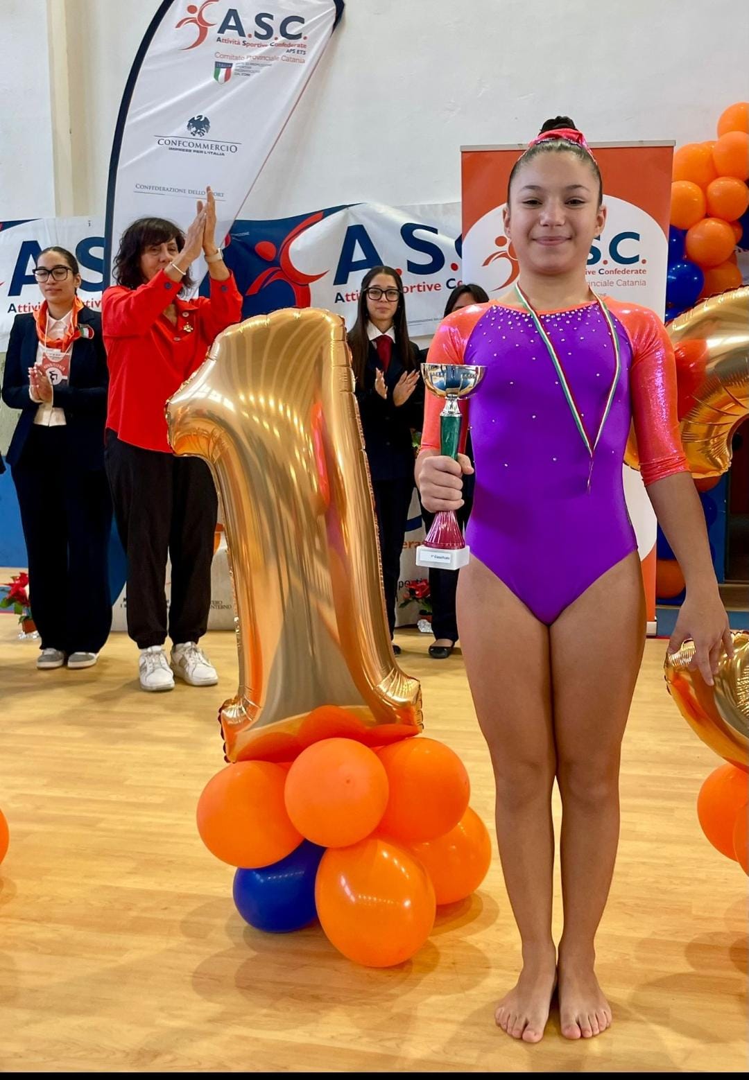 Le Atlete dell’SSD Urban Box Eccellono all’International Gymnastic A.S.C. Cup