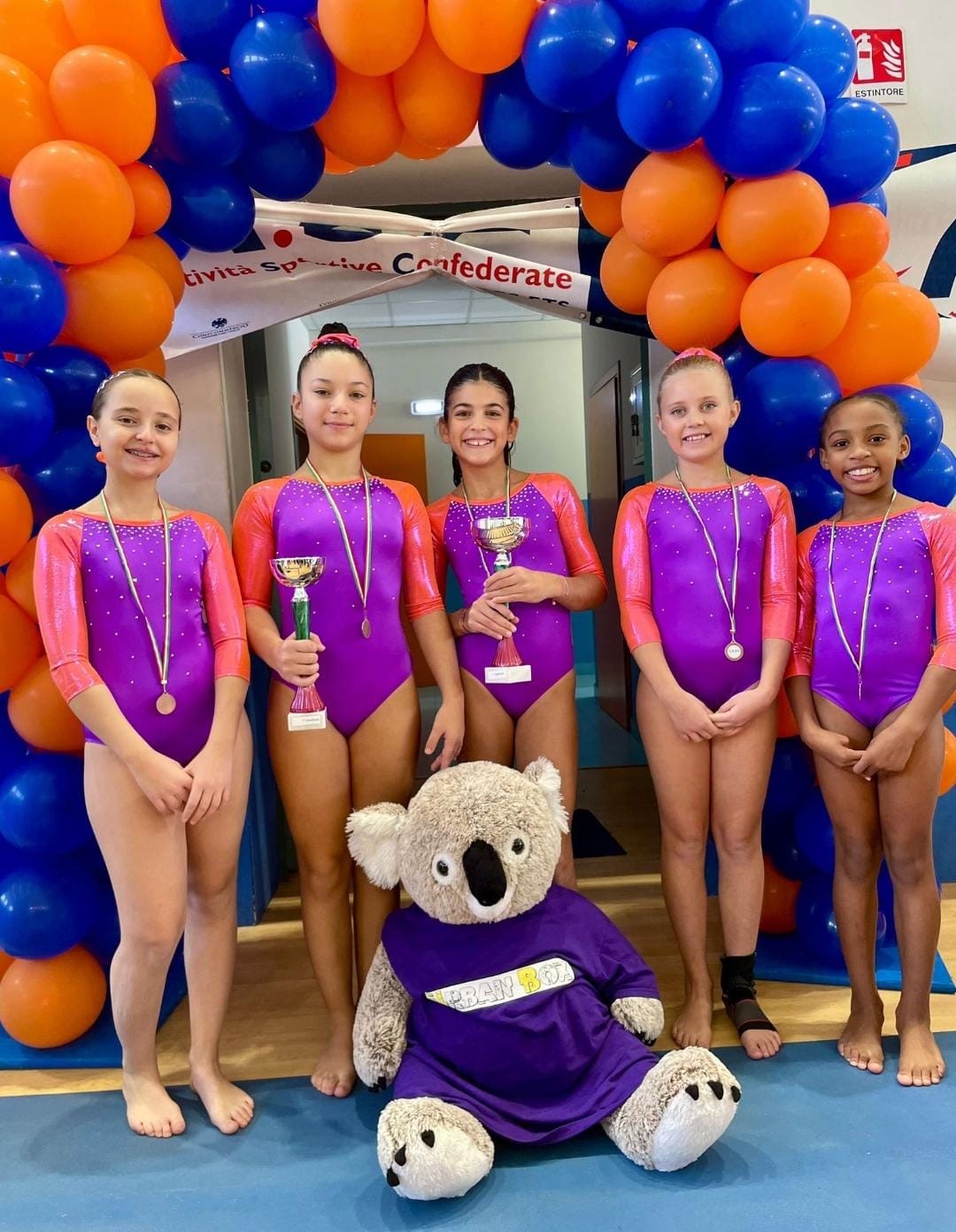 Le Atlete dell’SSD Urban Box Eccellono all’International Gymnastic A.S.C. Cup