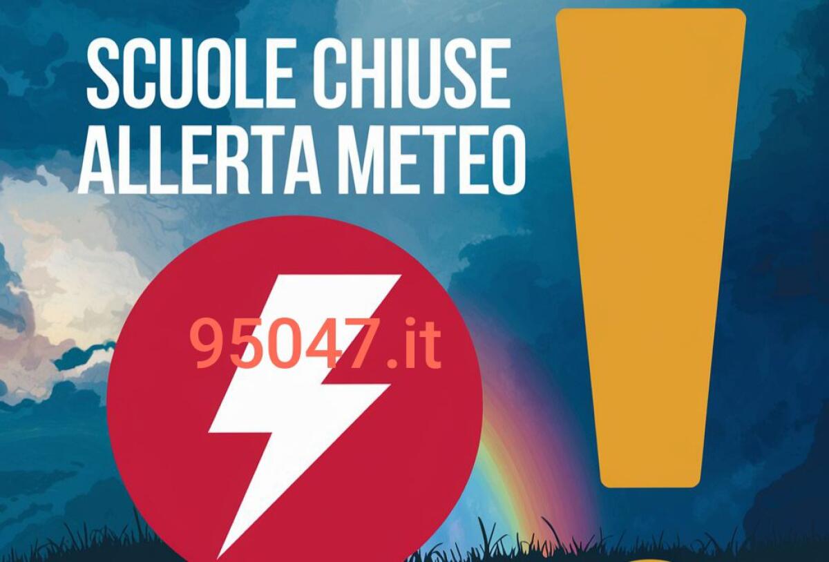IN ARRIVO LA TEMPESTA GABRI: ALLERTA ROSSA E SCUOLE CHIUSE IN TUTTA LA ZONA CENTRO-ORIENTALE - 