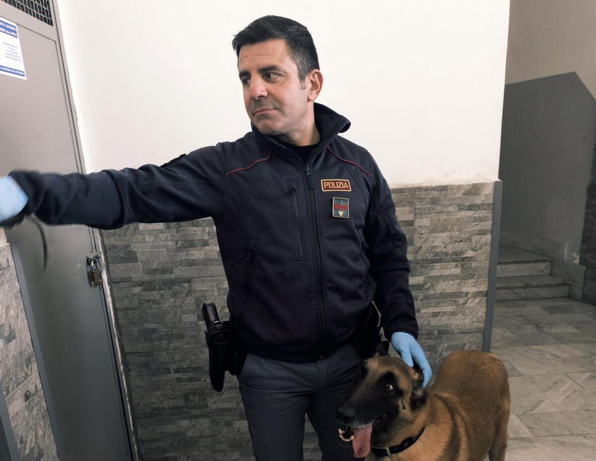 CATANIA. CONFEZIONAVA LA DROGA DAVANTI AI FIGLI DI 3 E 7 ANNI, PUSHER ARRESTATO DALLA POLIZIA DI STATO GRAZIE AL FIUTO DI “MAUI” - 