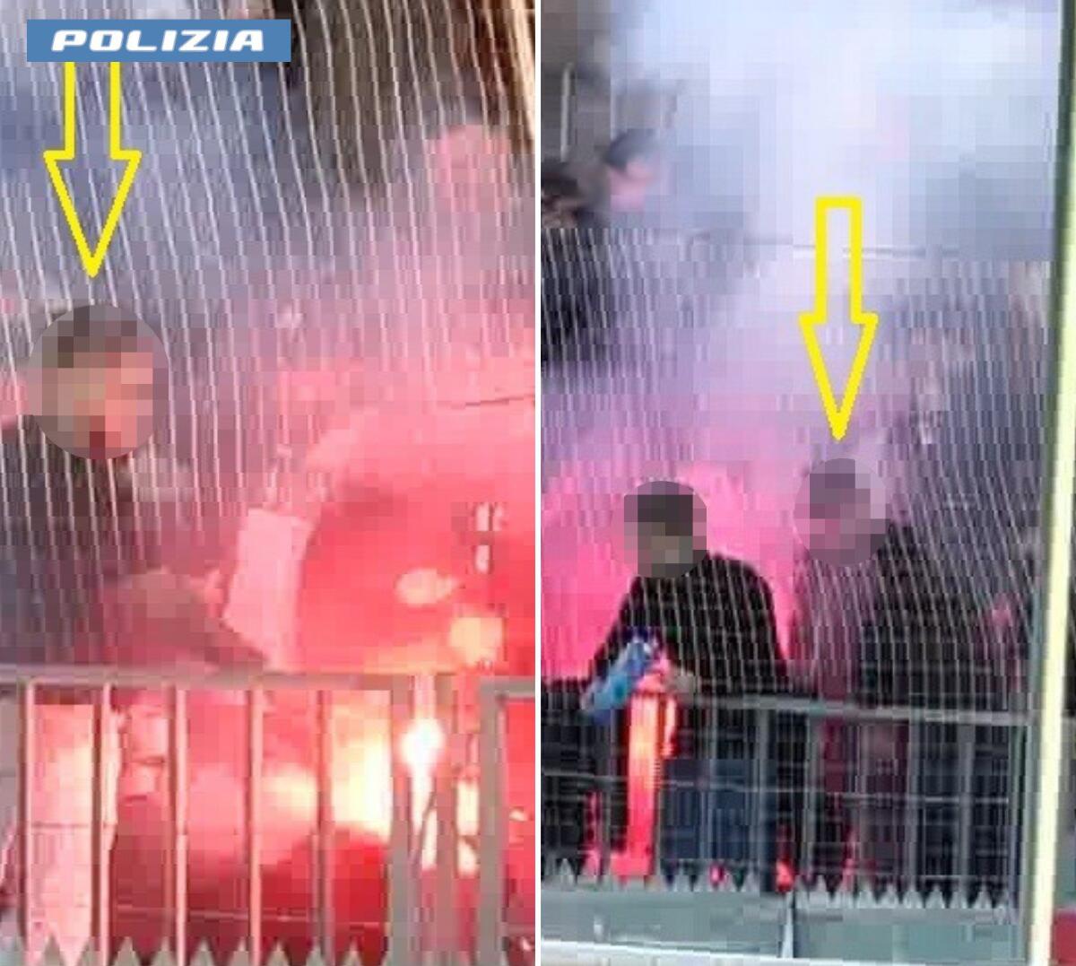 FUMOGENI DURANTE LA PARTITA CON L'ACIREALE: DASPO PER TRE TIFOSI DEL PATERNÒ CALCIO - 