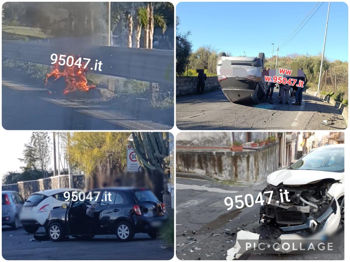 PAURA E TRAFFICO IN TILT NEL COMPRENSORIO: QUATTRO INCIDENTI IN POCHE ORE NELLA GIORNATA DI IERI - 