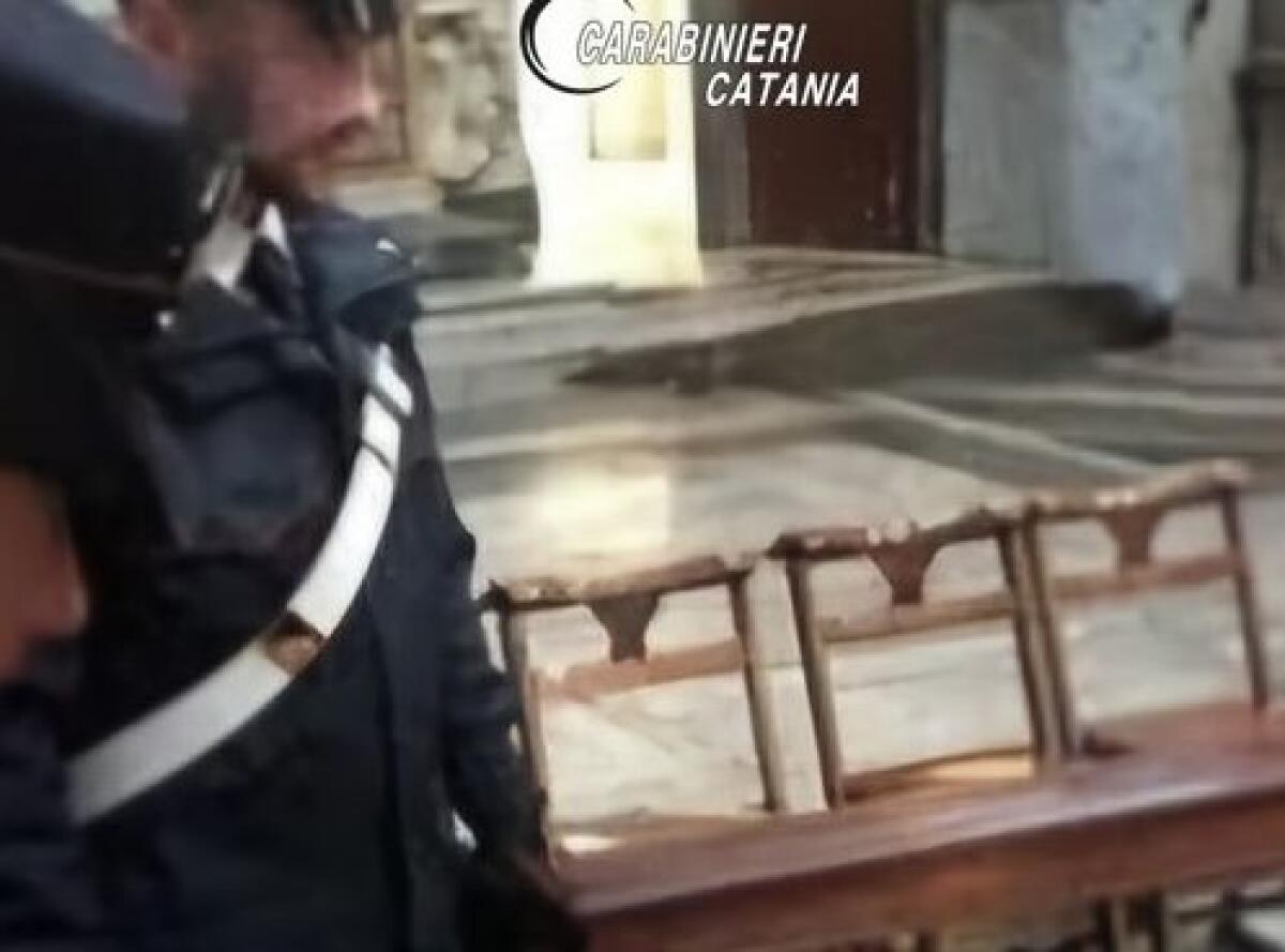 CATANIA: FURTO IN CHIESA: PARROCO DERUBATO DA UOMO CHE CHIEDEVA AIUTO ECONOMICO - 