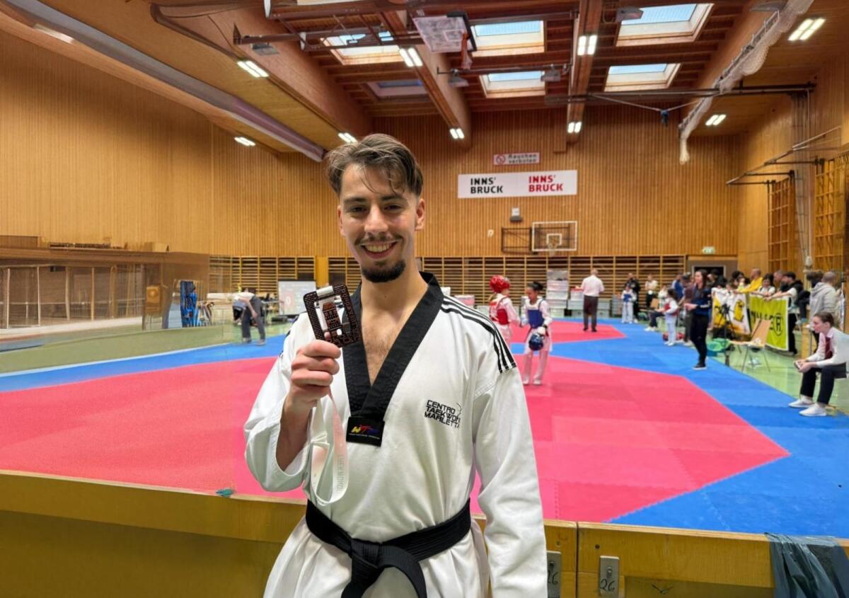 Taekwondo Marletta, Austria: Bronzo per Federico Palumbo - 