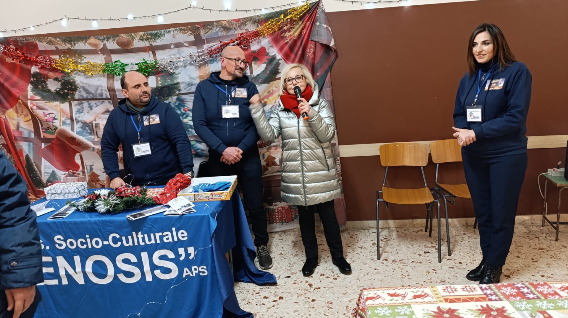 SUCCESSO PER IL TOMBOLONE DI INIZIO ANNO ORGANIZZATO DA ENOSIS PRESSO IL SALONE M. VIRGILLITO DI PATERNÒ