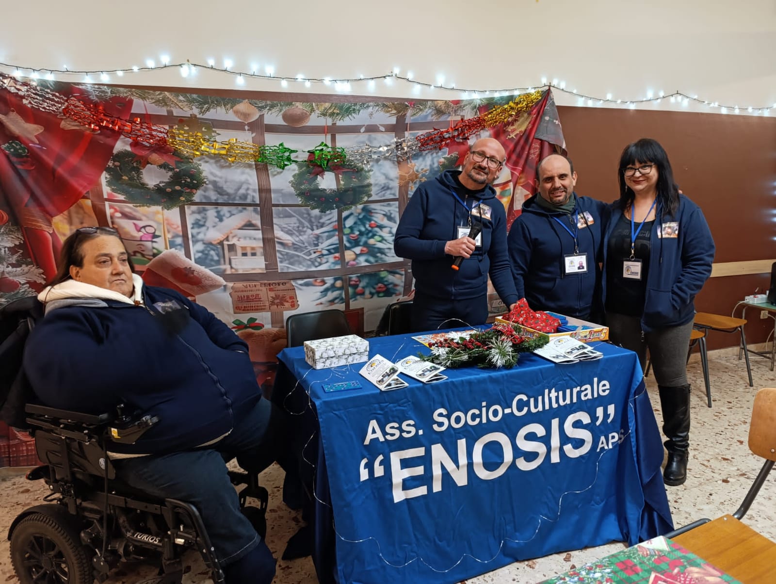 SUCCESSO PER IL TOMBOLONE DI INIZIO ANNO ORGANIZZATO DA ENOSIS PRESSO IL SALONE M. VIRGILLITO DI PATERNÒ