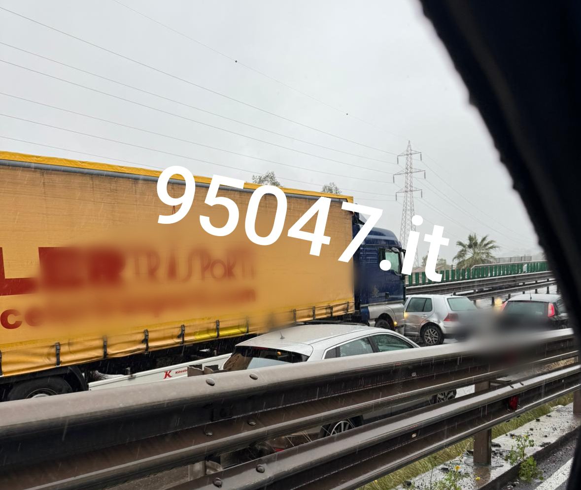 SS 121, GRAVE INCIDENTE A MISTERBIANCO: COINVOLTI UN’AUTO E UN CAMION, CODE CHILOMETRICHE