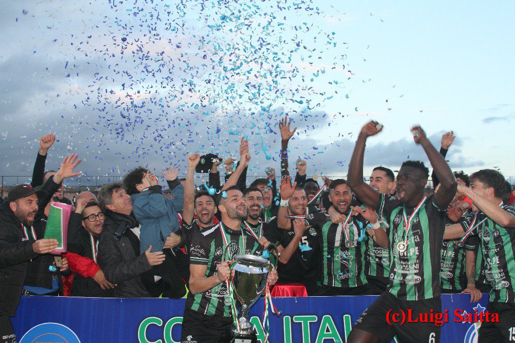 PATERNO’: L’UNITAS SCIACCA VINCE LA COPPA ITALIA ECCELLENZA – LE FOTO