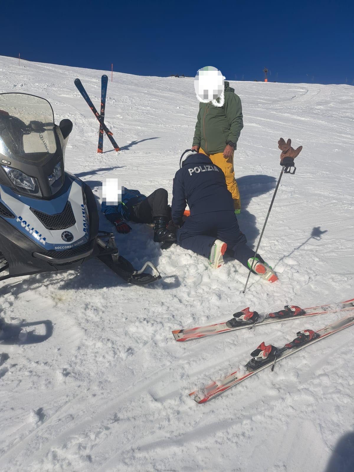 PIANO PROVENZANA, DRAMMA SFIORATO: BAMBINA DI 8 ANNI GRAVEMENTE FERITA IN PISTA