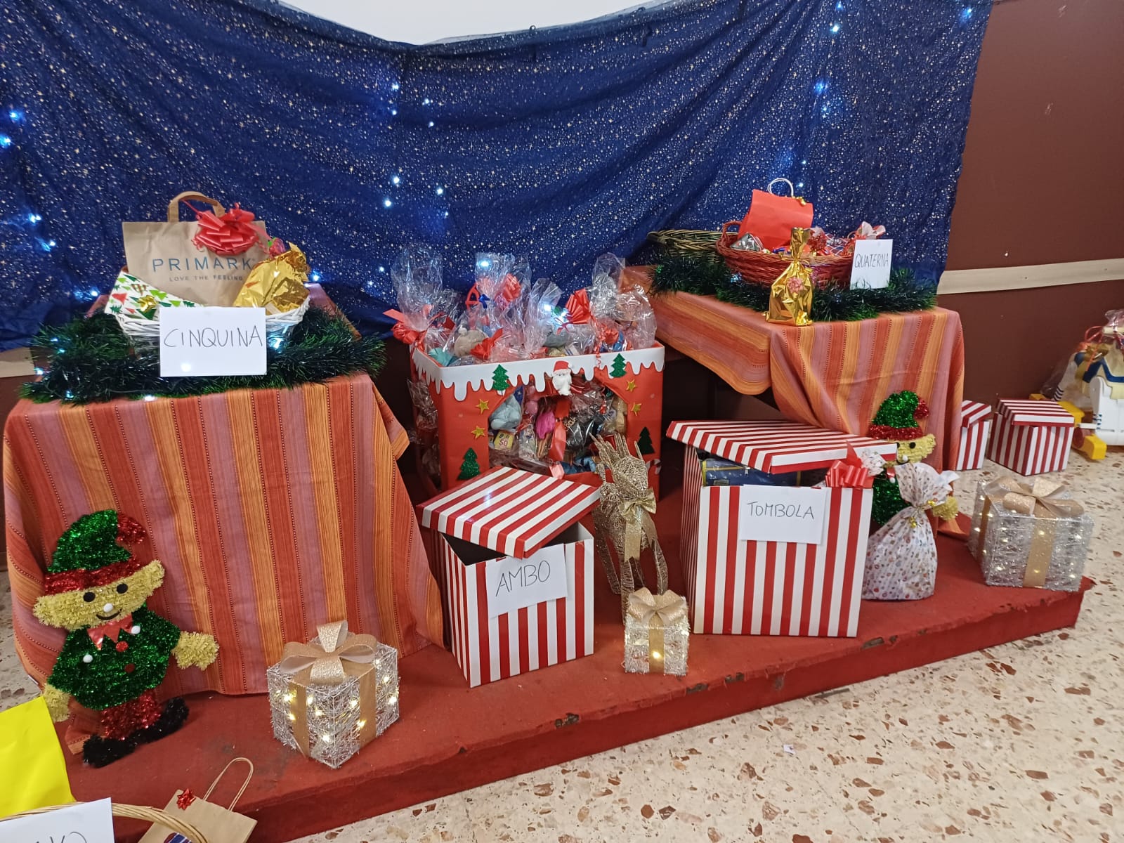 SUCCESSO PER IL TOMBOLONE DI INIZIO ANNO ORGANIZZATO DA ENOSIS PRESSO IL SALONE M. VIRGILLITO DI PATERNÒ