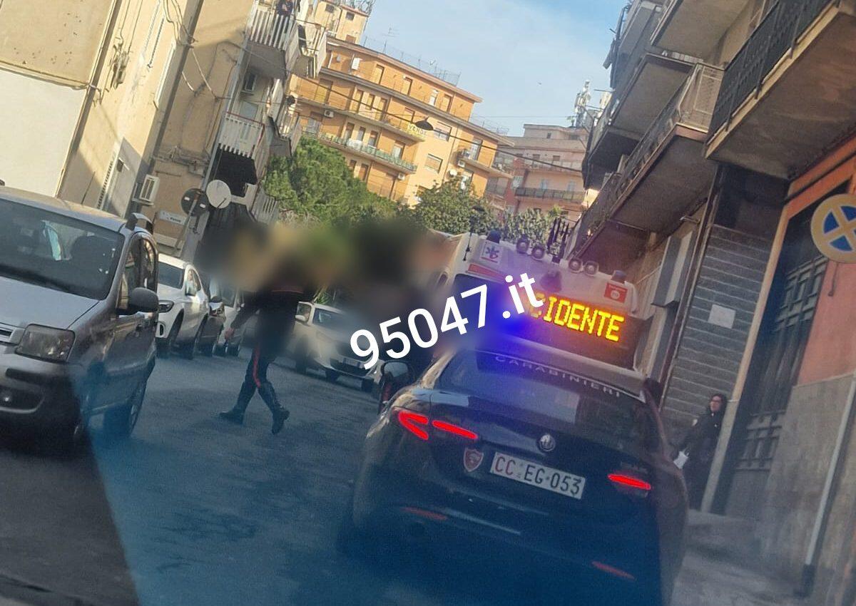 SCONTRO TRA SCOOTER E AUTO A PATERNÒ: GIOVANE FERITO - 