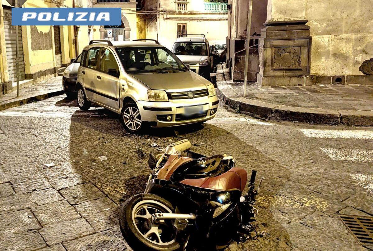 INCIDENTE AD ACIREALE: MINORENNE POSITIVO AI CANNABINOIDI ALLA GUIDA DI UN MEZZO RUBATO - 