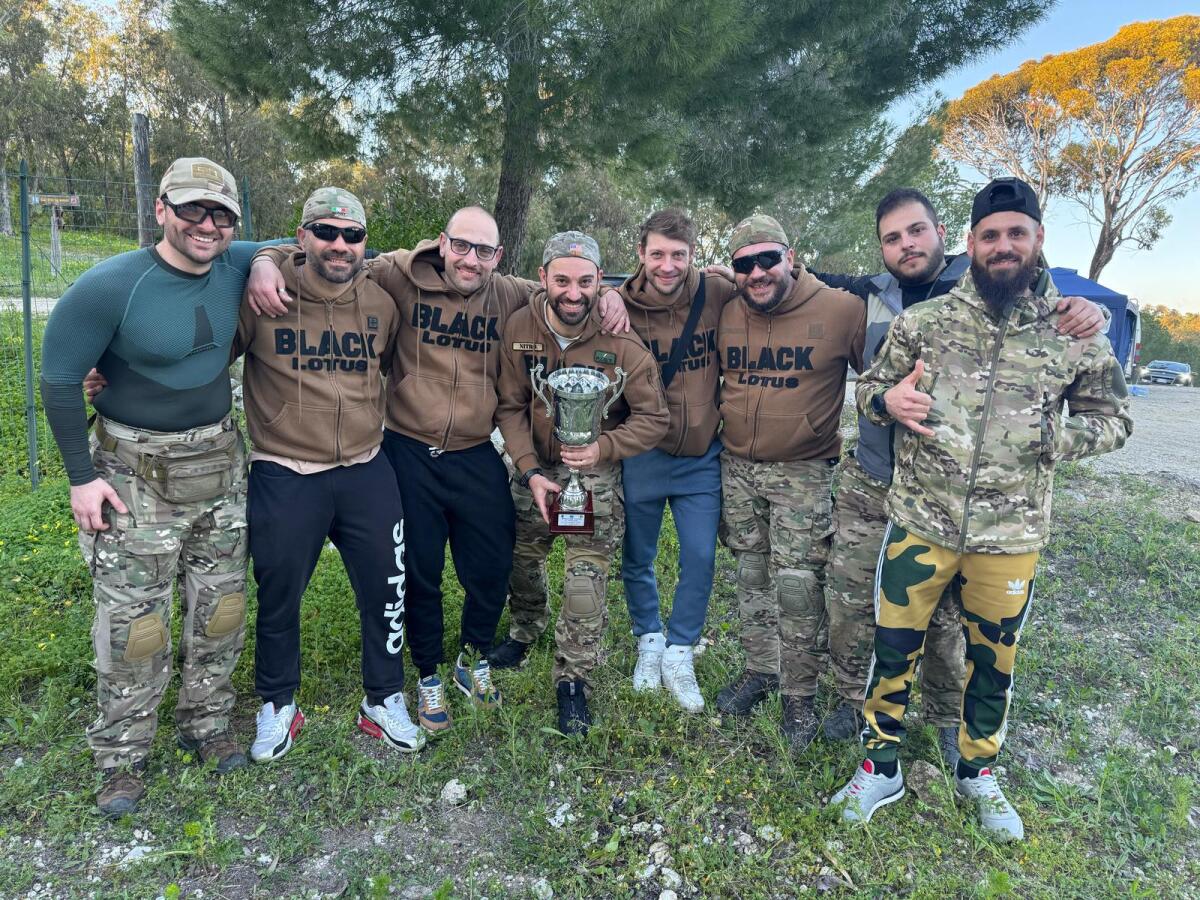 BLACK LOTUS DI PATERNÒ TRIONFA NELLA SECONDA TAPPA DEL CAMPIONATO REGIONALE PCR DI SOFTAIR - 