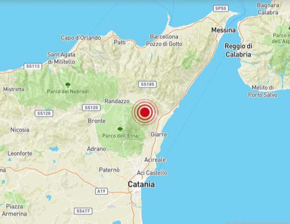 TRE SCOSSE SUPERFICIALI NELLA MATTINATA A LINGUAGLOSSA, MAGNITUDO BASSA MA BEN PERCEPITE - 