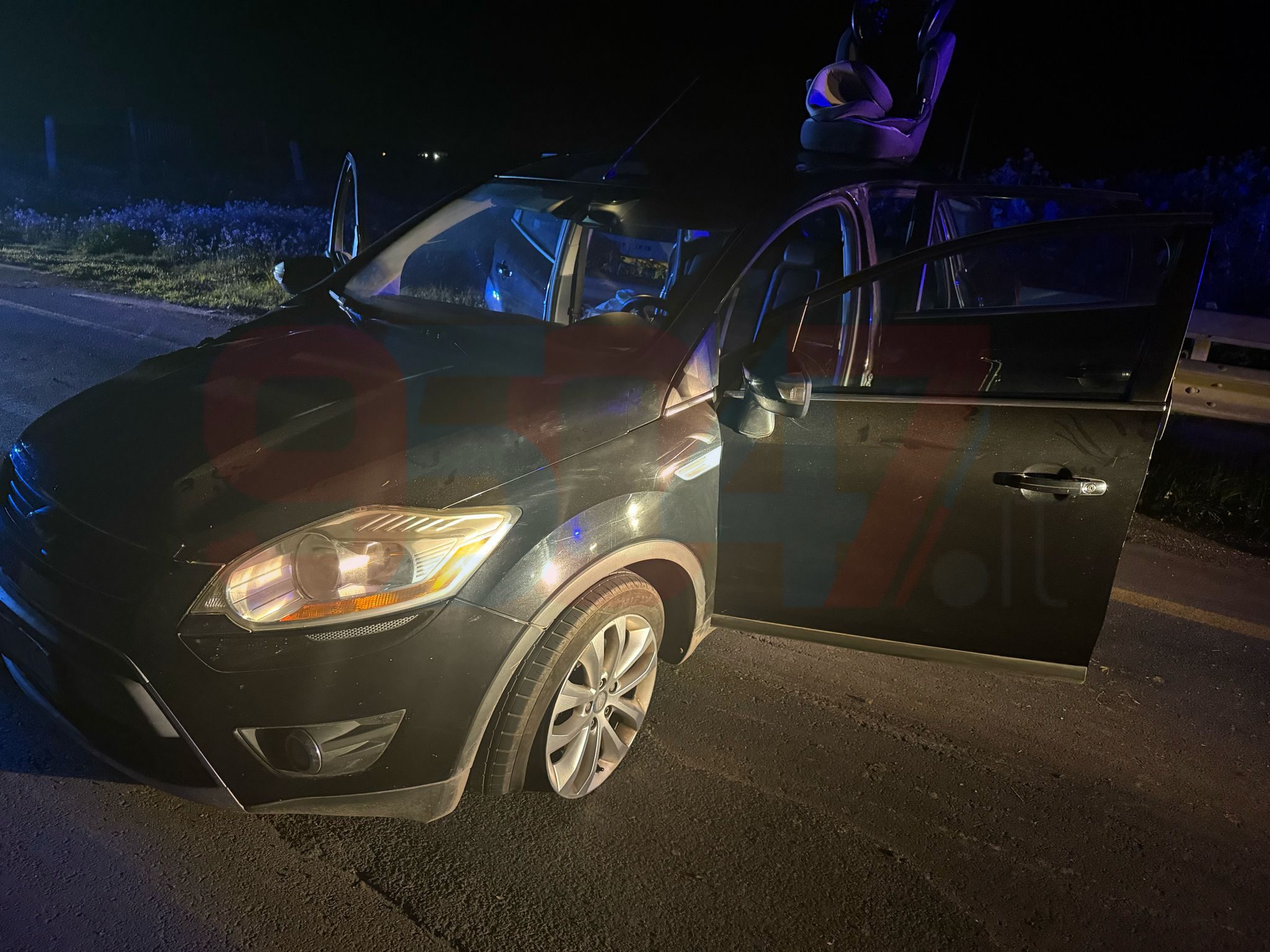 GRAVE INCIDENTE IERI SERA A RAMACCA SULLA SS 288: AUTO CONTRO IL GUARD RAIL, FERITI MADRE E FIGLIO