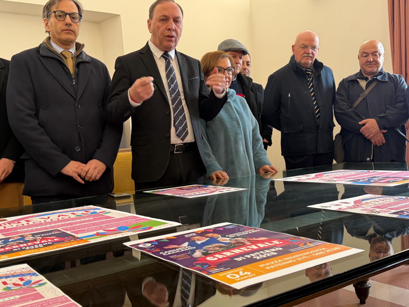 PRESENTATO IL CARNEVALE PATERNESE 2025: SFILATE, MOSTRE E SPETTACOLI CON CRISTIANO DI STEFANO