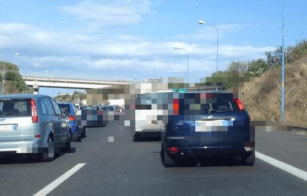 INCIDENTE SULLA TANGENZIALE DI CATANIA: TRAFFICO IN TILT NEI PRESSI DI MISTERBIANCO - 