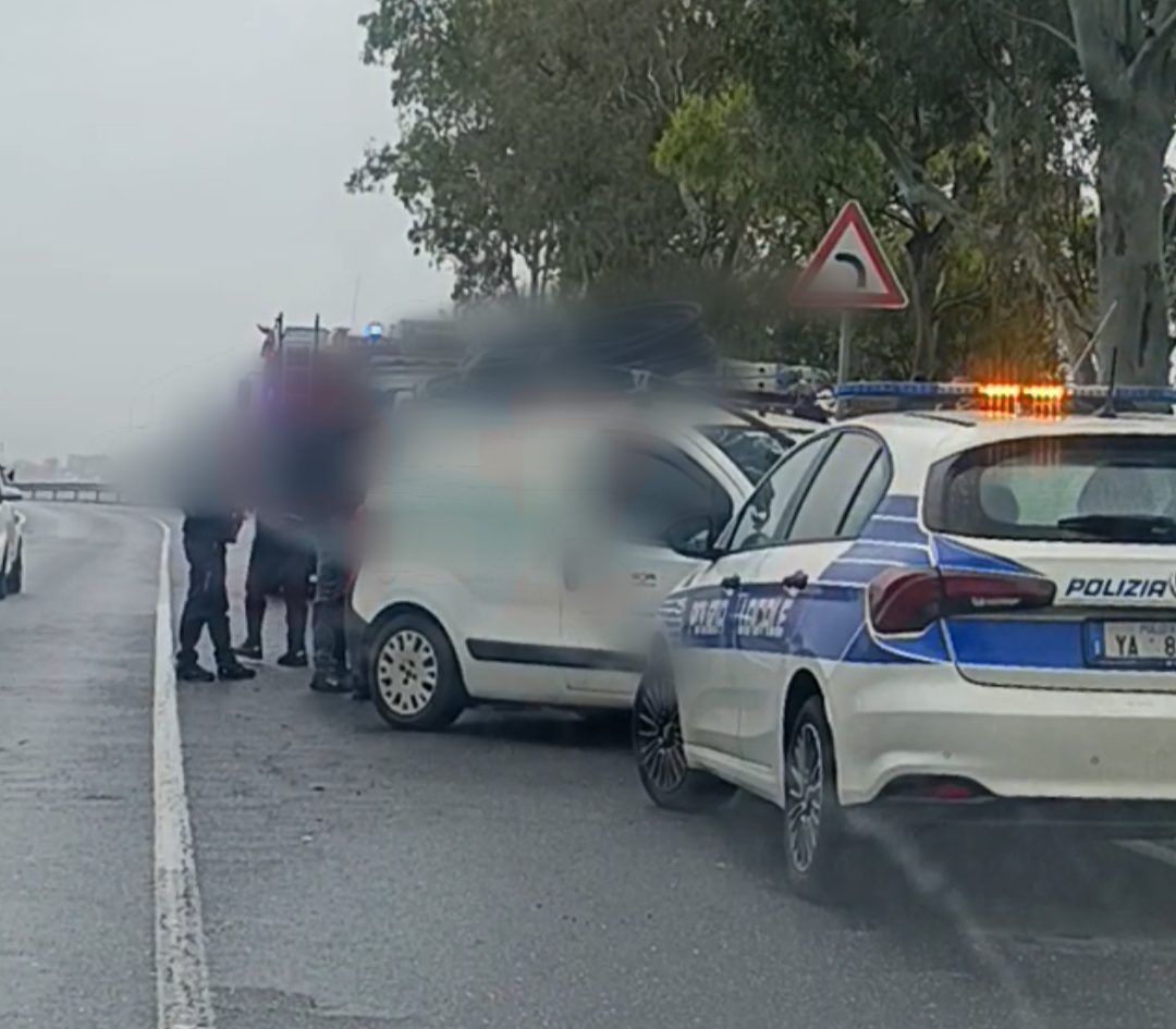 INCIDENTE SULLA SP12 II TRA MISTERBIANCO E MOTTA SANT'ANASTASIA