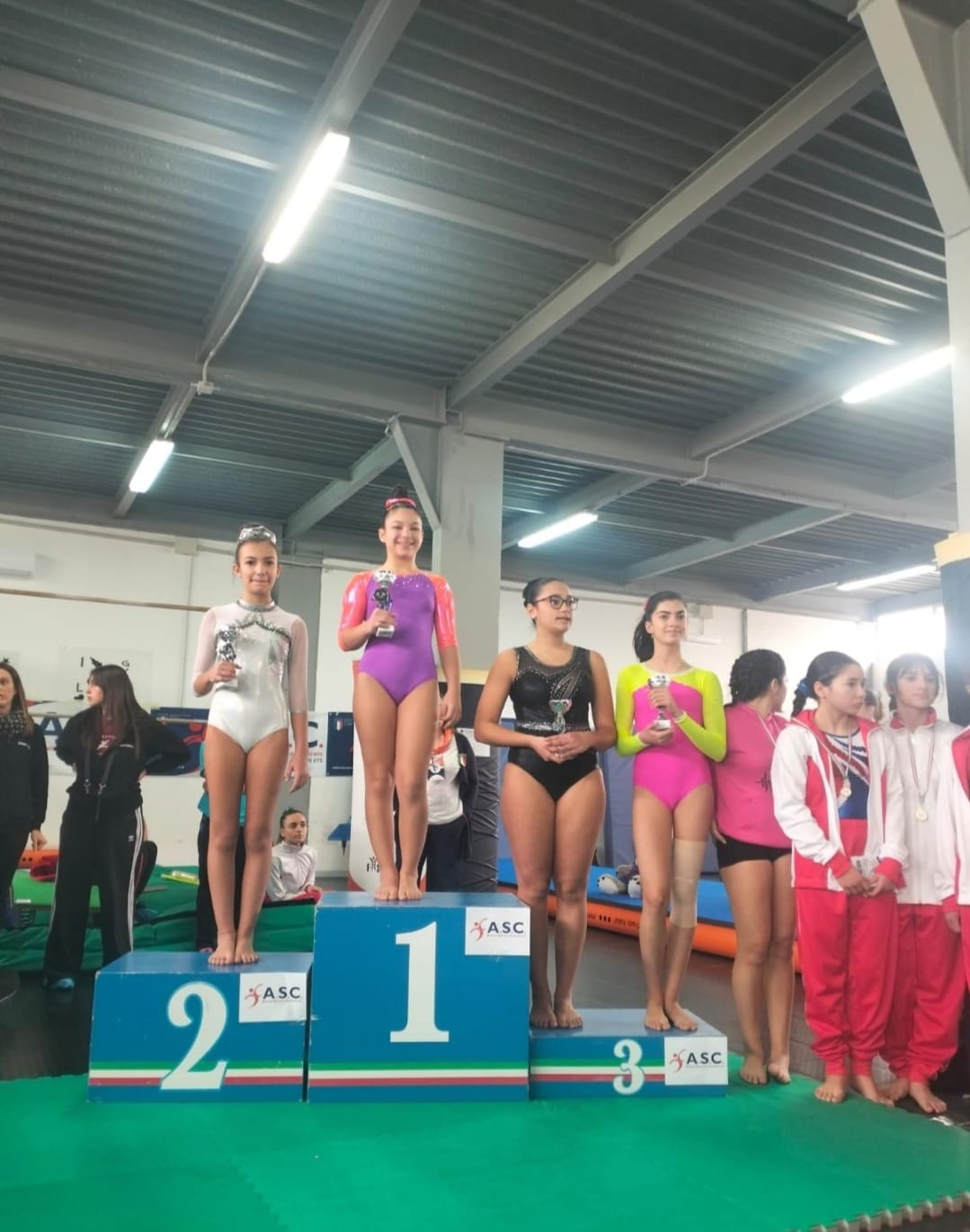 STRAORDINARIA GIORNATA DI GARA PER LE GINNASTE DELL'URBAN BOX SSD DI PATERNÒ