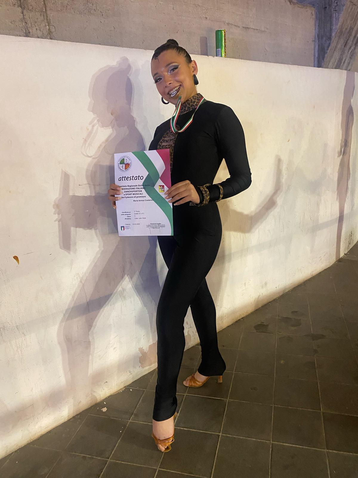 FUTURA STUDIO DI PATERNO': TRIONFO AI CAMPIONATI REGIONALI DI CATANIA NELLA DANZA LATINO-AMERICANA