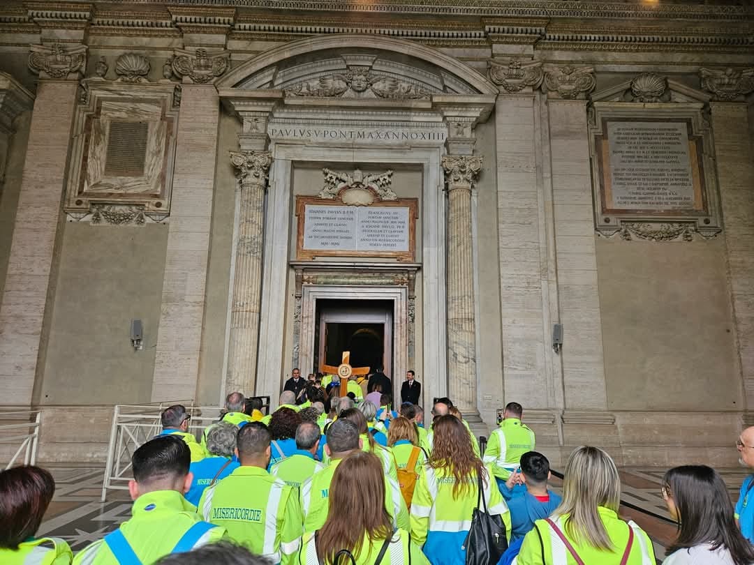LA MISERICORDIA DI PATERNÒ AL GIUBILEO DEI VOLONTARI A ROMA