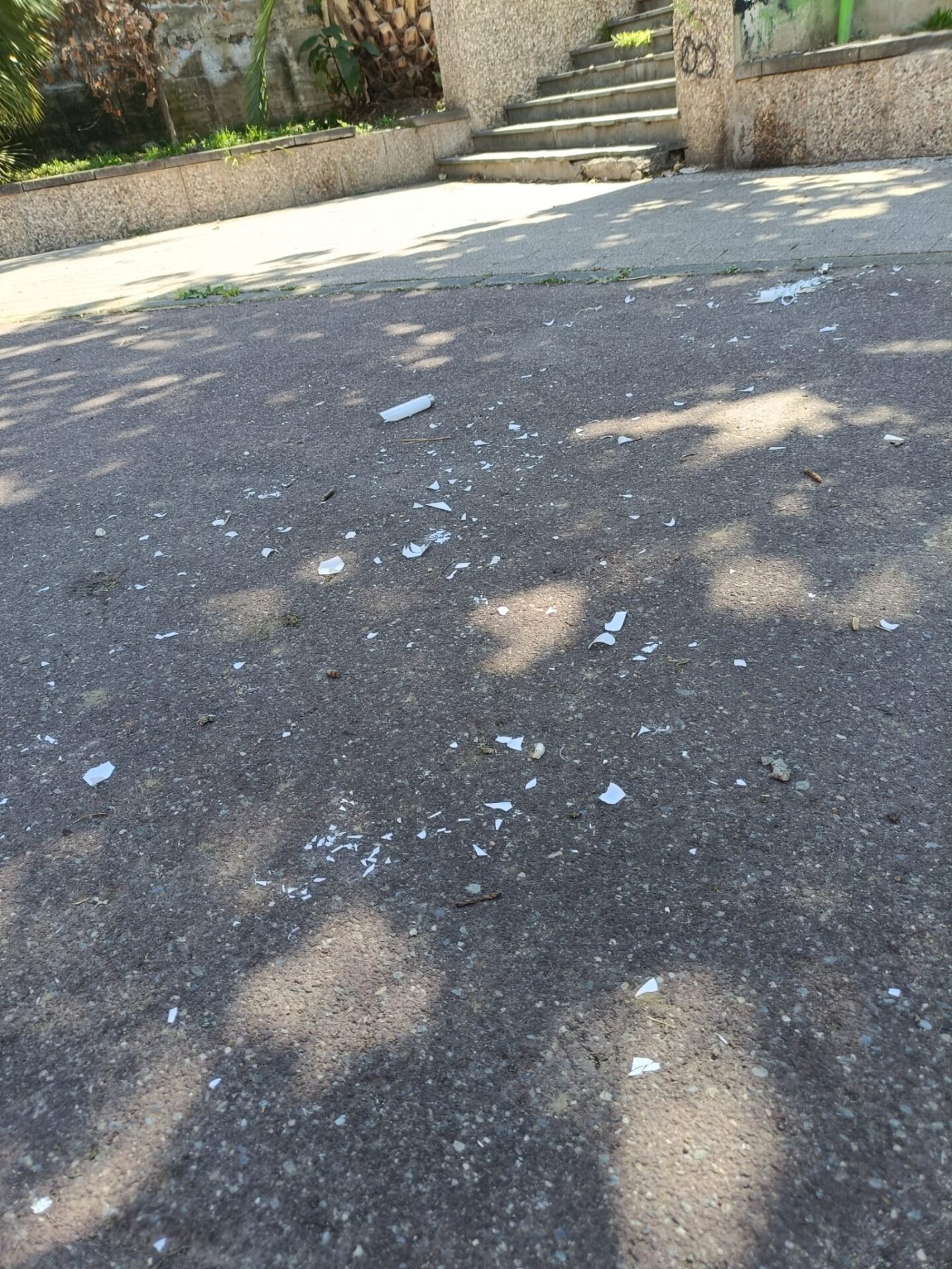 PATERNÒ, DEGRADO IN PIAZZA ALDO MORO: LA SEGNALAZIONE DI UN CITTADINO