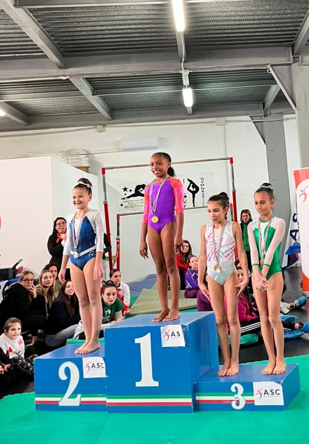 STRAORDINARIA GIORNATA DI GARA PER LE GINNASTE DELL'URBAN BOX SSD DI PATERNÒ