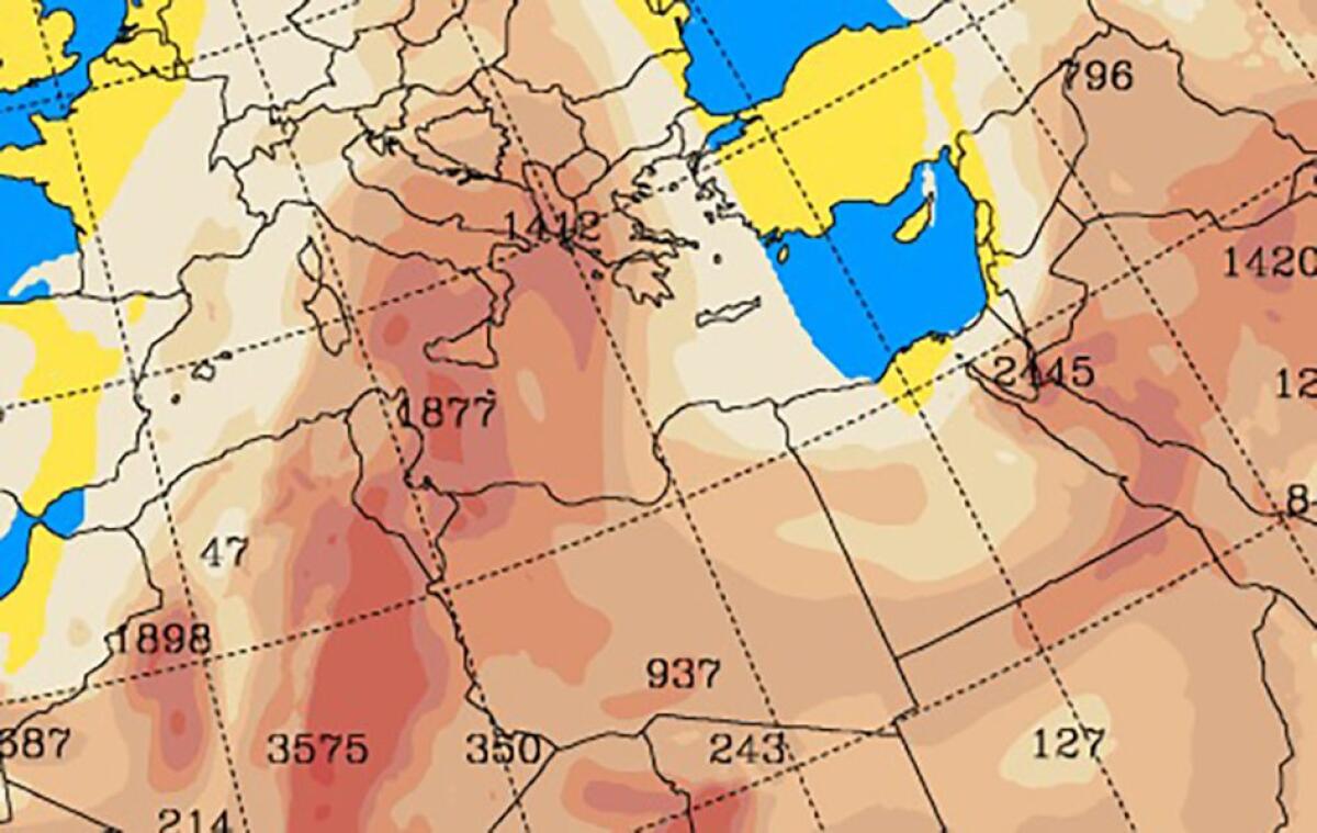 METEO SICILIA: INIZIO SETTIMANA CON CALDO AFRICANO E PULVISCOLO SAHARIANO, PUNTE FINO A 31°C - 