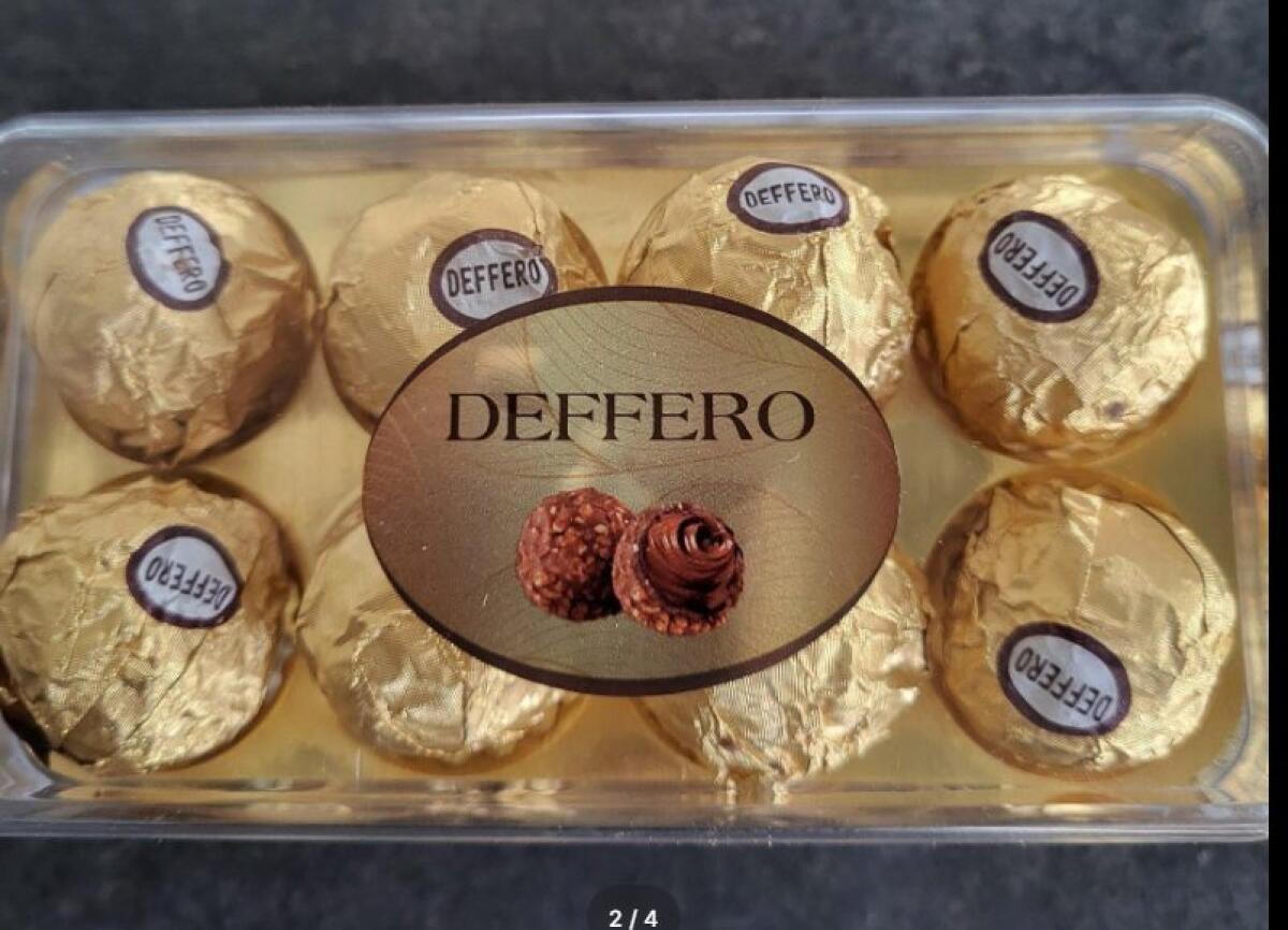 LITUANIA, SEQUESTRATE 7 TONNELLATE DI CIOCCOLATINI FALSI SPACCIATI PER FERRERO ROCHER AL PORTO DI KLAIPEDA - 