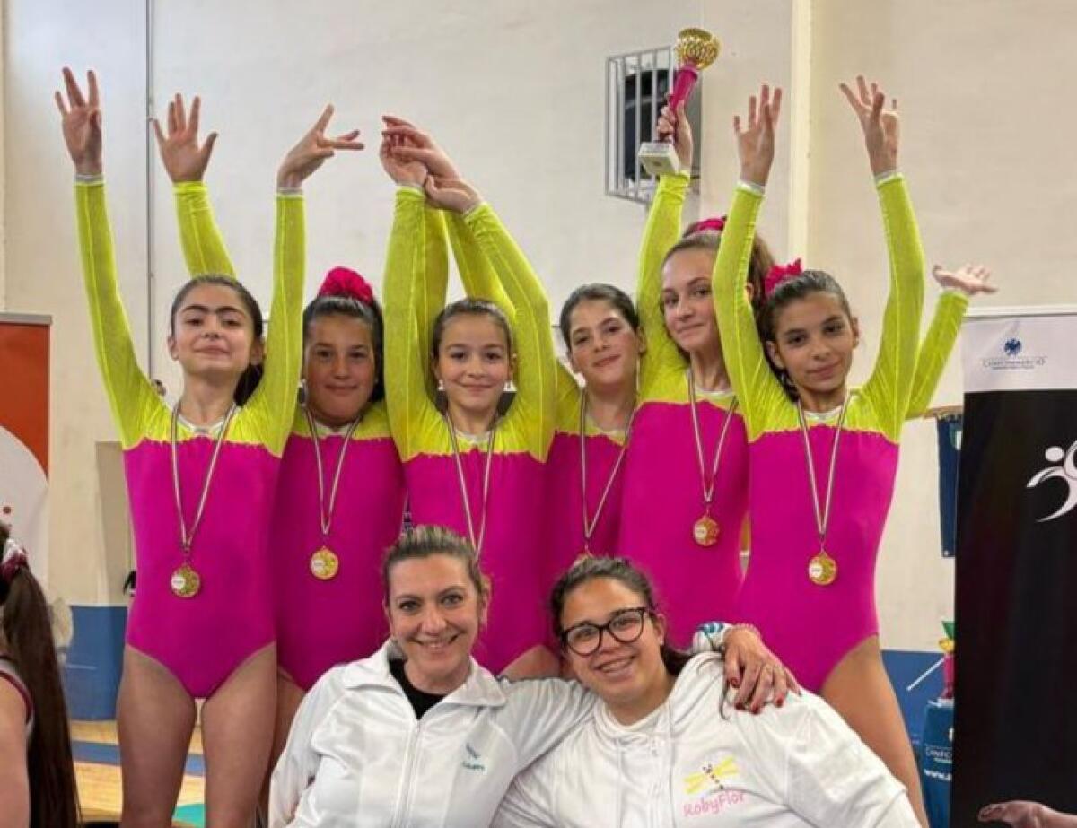 LE LIBELLULE DI BELPASSO INCANTANO VIAGRANDE E ACCEDONO ALLA FASE NAZIONALE DI GINNASTICA ARTISTICA - 