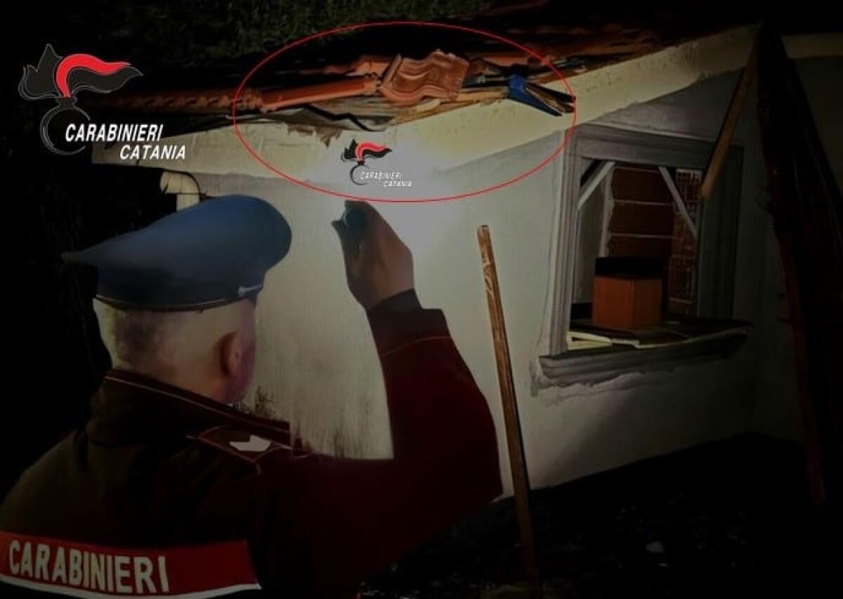 GRAVINA DI CATANIA: ARRESTATO 33ENNE SORPRESO DAI CARABINIERI DURANTE IL TENTATIVO DI FURTO IN UNA VILLETTA IN COSTRUZIONE - 