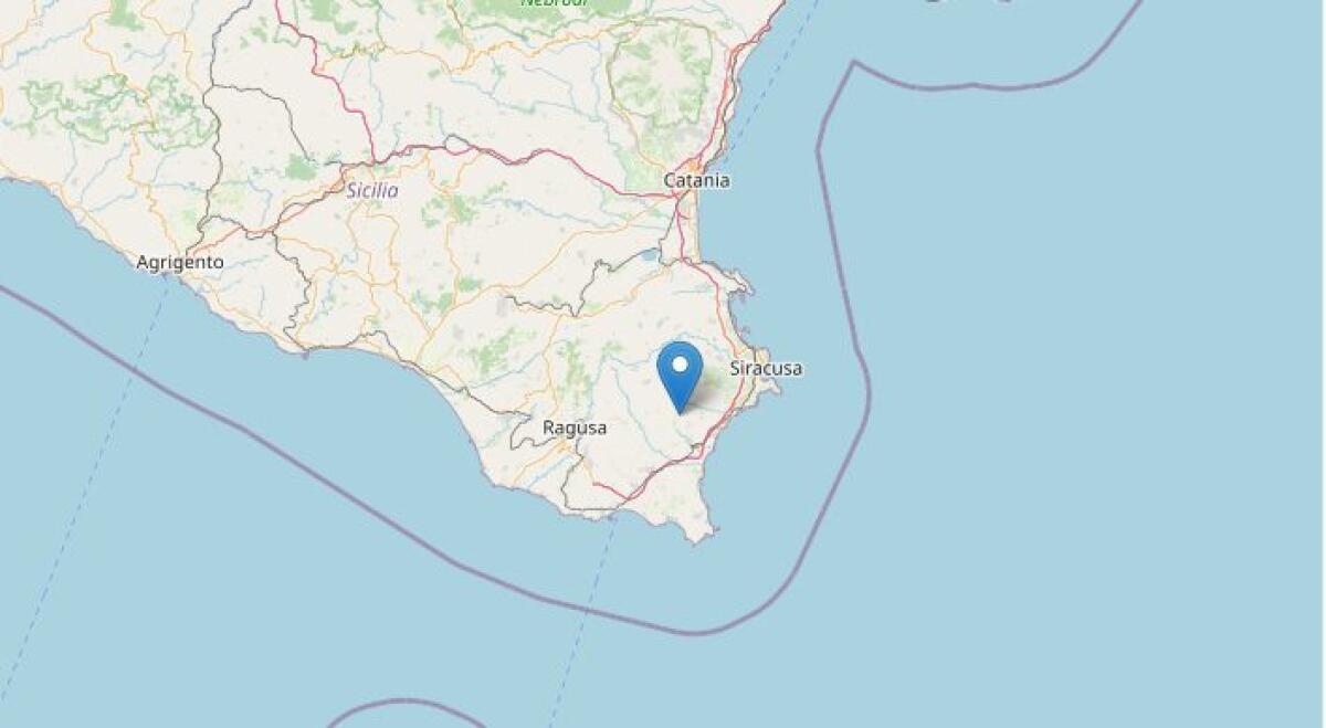 TERREMOTO DI MAGNITUDO 3.3 A NOTO (SR) PRIMA DELLE 13: SCOSSA AVVERTITA, NESSUN DANNO SEGNALATO - 