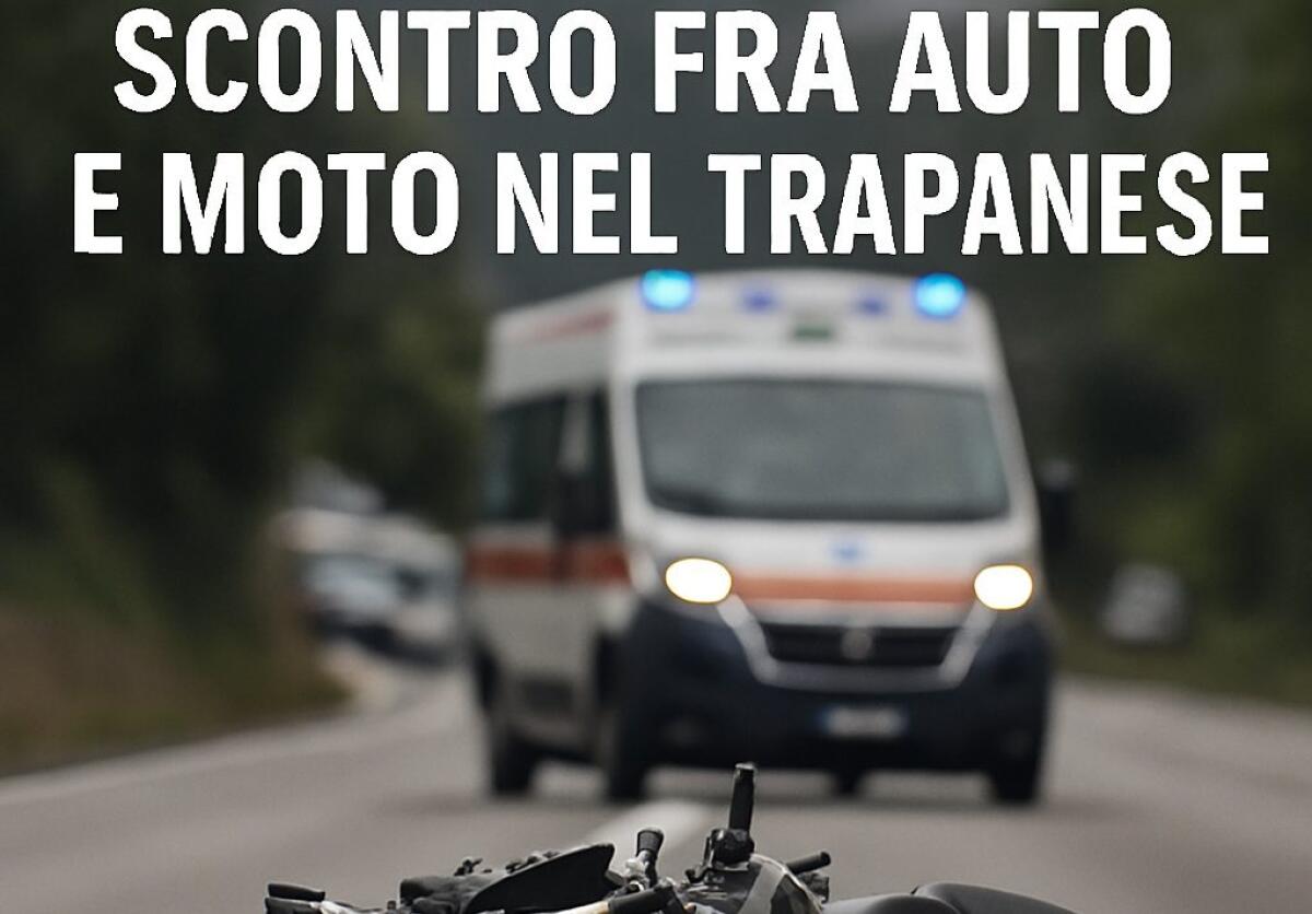 SCONTRO FRA AUTO E MOTO NEL TRAPANESE, MORTI UN UOMO E UNA DONNA DI GIARRE - 