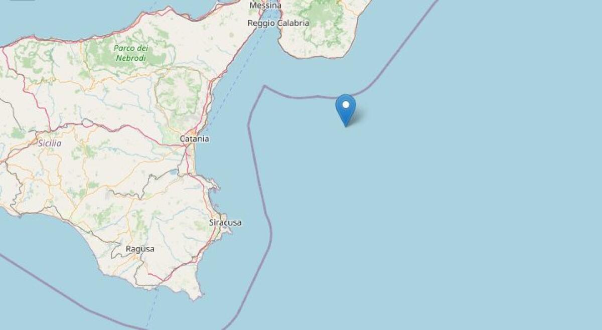AGGIORNAMENTO – PAURA NELLA NOTTE IN SICILIA: TERREMOTO DI MAGNITUDO 4.8 CON EPICENTRO AL LARGO DI CATANIA - 