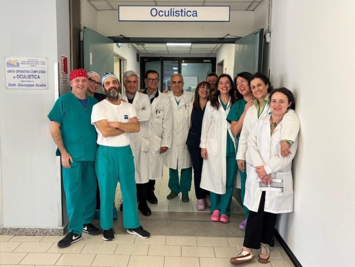 ACIREALE: DUE DONAZIONI DI CORNEE IN CINQUE GIORNI, UN GESTO DI SPERANZA E SOLIDARIETÀ - 