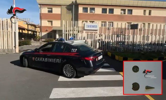 FURTO DI REPERTI ARCHEOLOGICI A CASTIGLIONE DI SICILIA: DENUNCIATI CINQUE UOMINI DI PATERNO' E BELPASSO