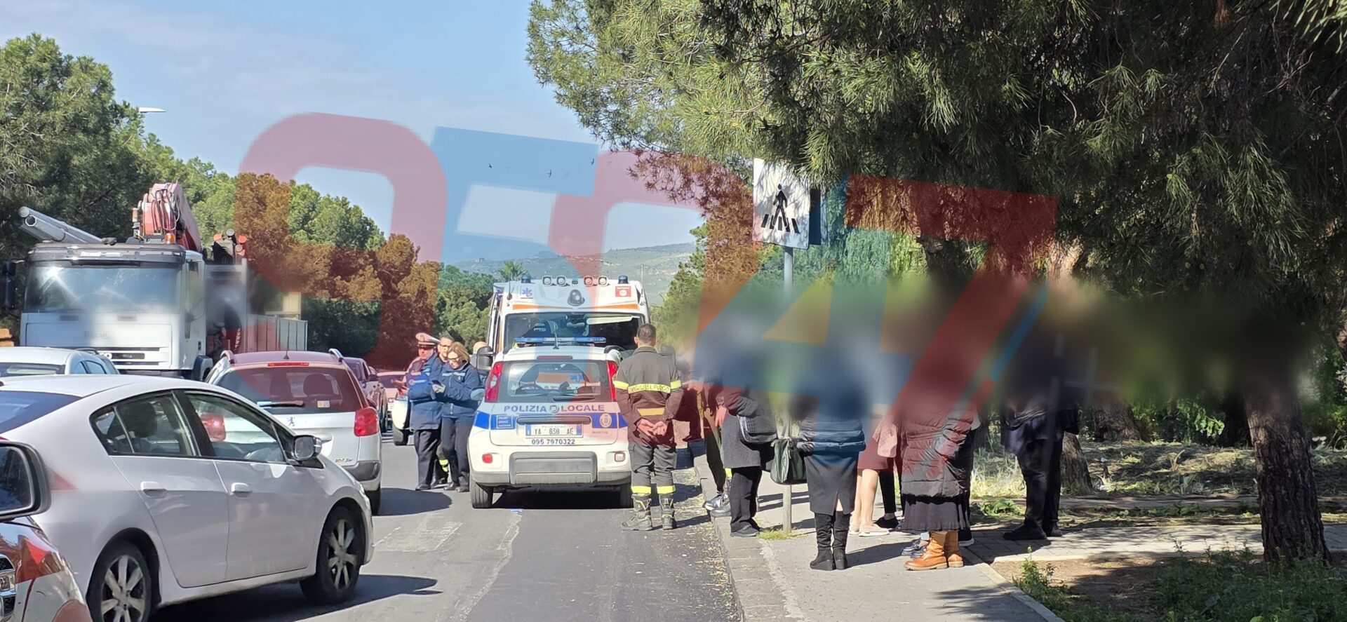 PATERNÒ: DONNA INVESTITA AL CORSO ITALIA