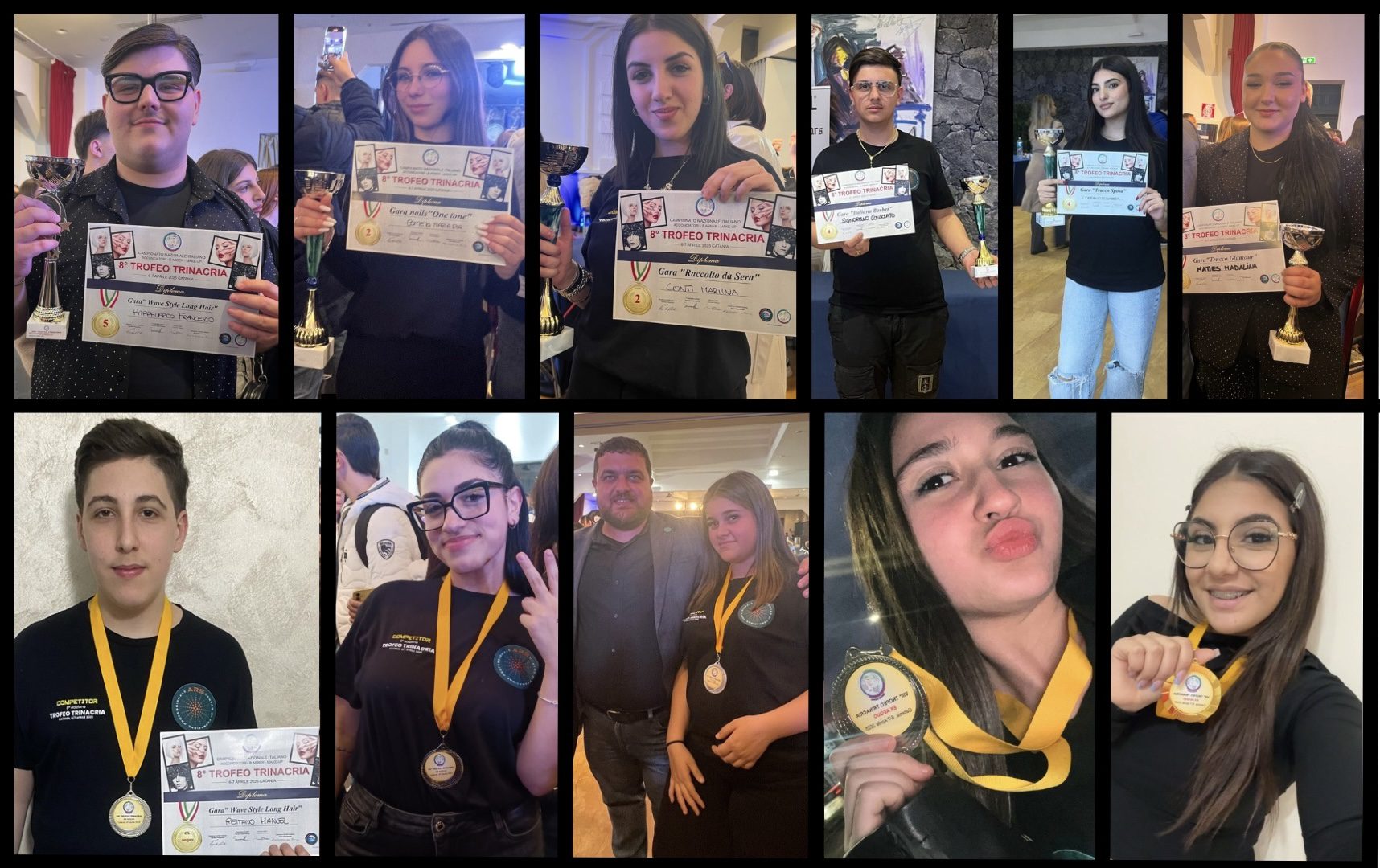 GRANDE SUCCESSO PER GLI ALUNNI ARS DI PATERNÒ ALL’“OTTAVO TROFEO TRINACRIA 2025”